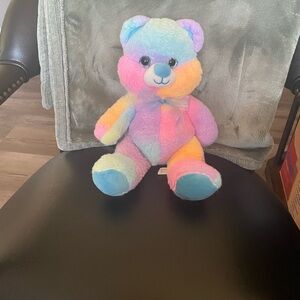 Colorful Plush Stuffed Bear